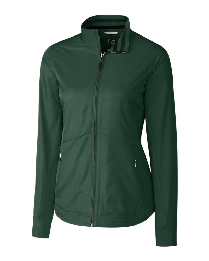 LCO00005- Cutter And Buck Ladies- Hunter- Nine Iron Full Zip Jacket