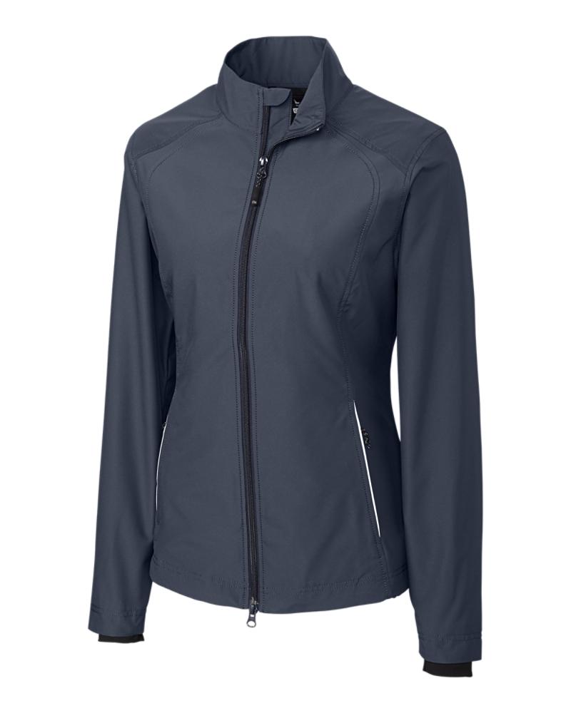 LCO01211 - Cutter and Buck ladies - onyx - Beacon full zip jacket