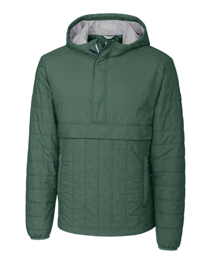 Cutter and Buck Rainier Half-Zip Popover - MCO00030 - Hunter Melange