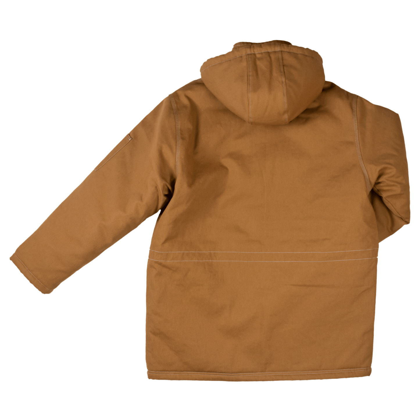 Tough Duck Abraham Hydro Parka - WJ18 - Brown - back