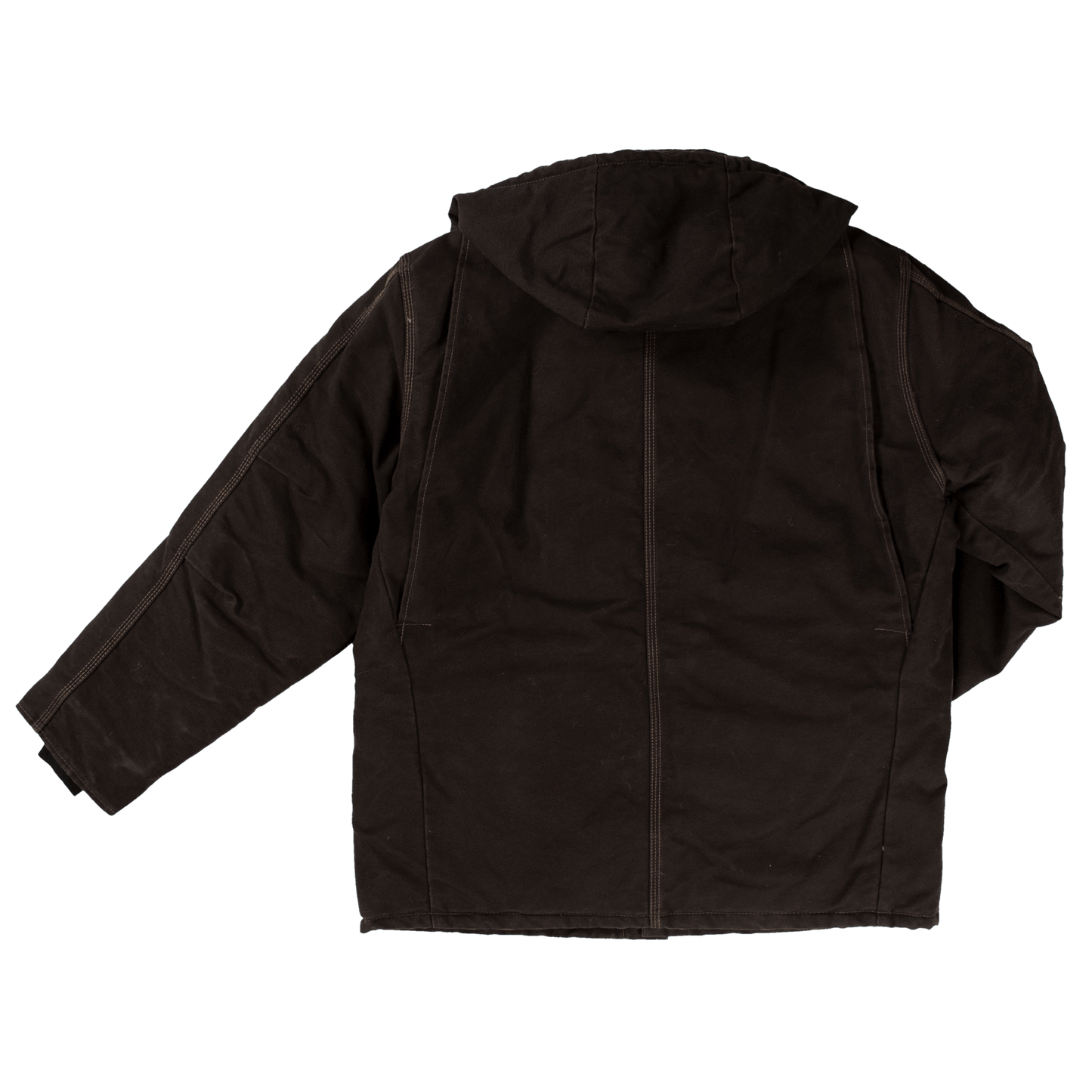 Tough Duck Antarctica Parka - 5537 - Dark Brown - back