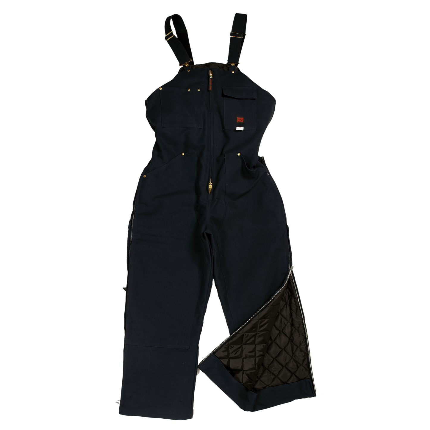 Tough Duck Insulated Bib Overalls - 7537 - Navy