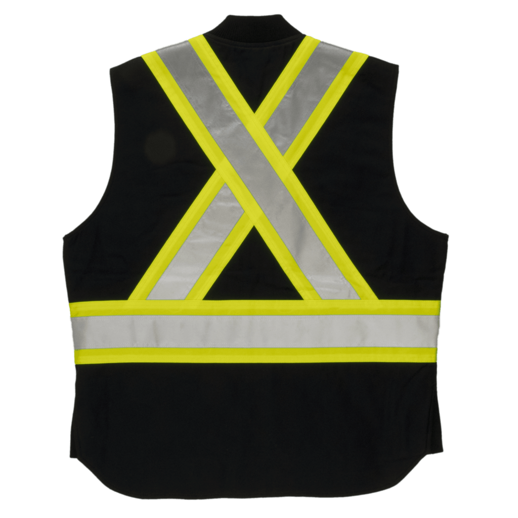 Tough Duck Duck Safety Vest - SV06 - Black - back