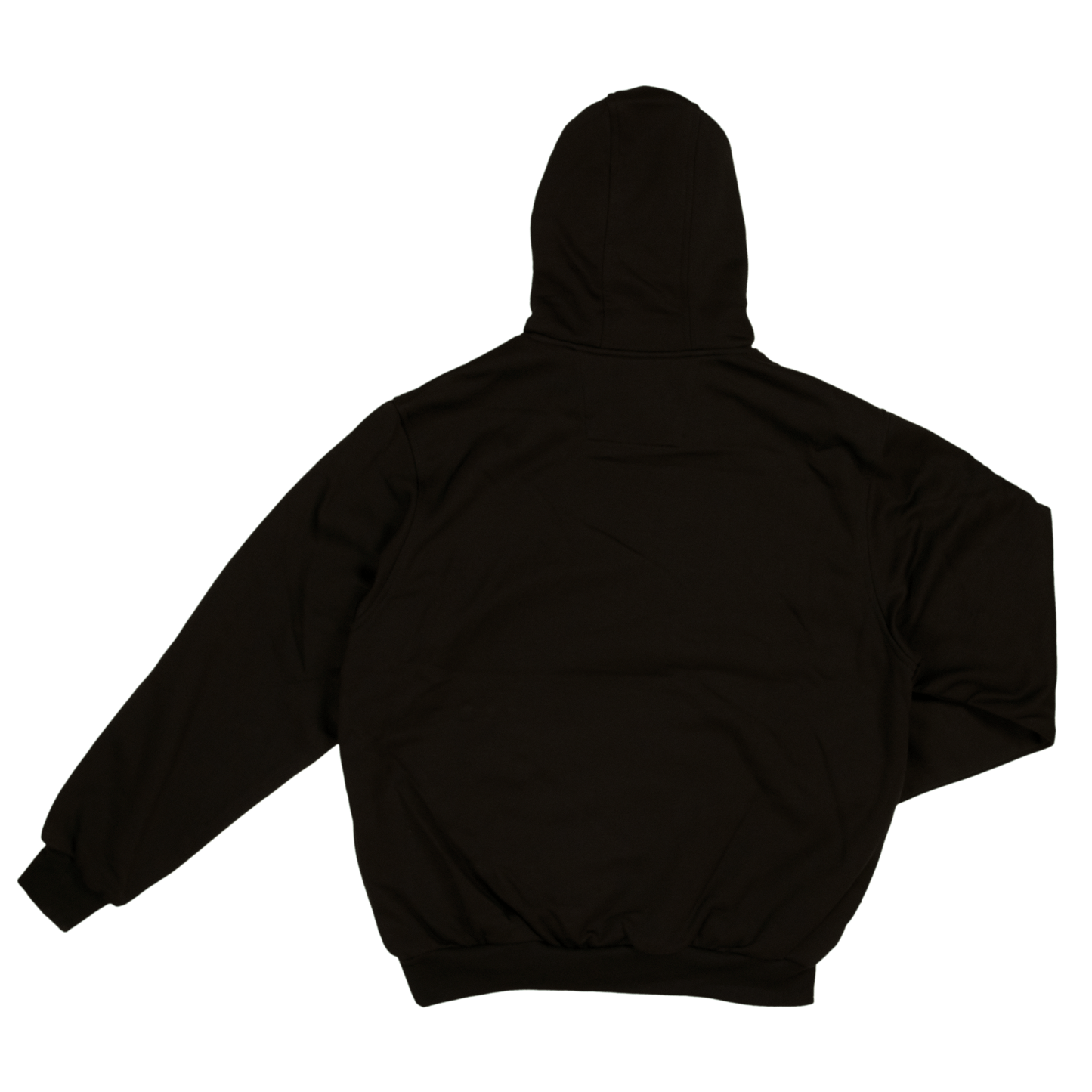 Tough Duck Pop Over Hoodie - WJ22 - Black - back
