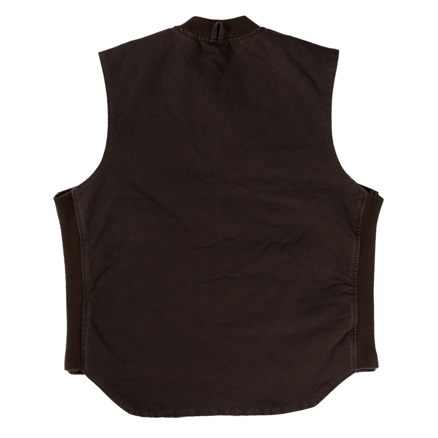 Tough Duck-Tough Duck Cotton Duck Vest-Dark Brown-1937-back
