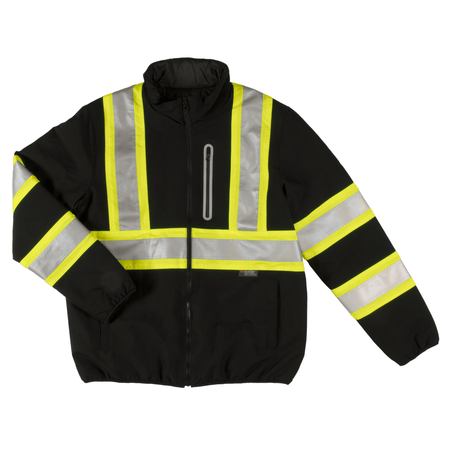 Tough Duck Reversible Safety Jacket - SJ27 - Black
