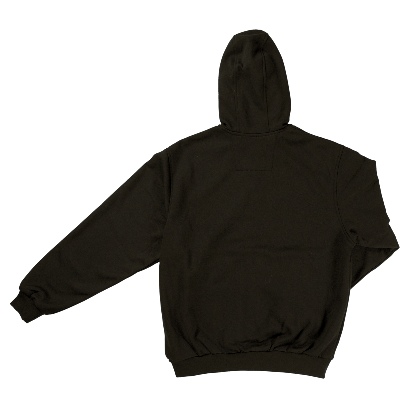 Tough Duck Zip Hoodie - WJ21 - Black - back
