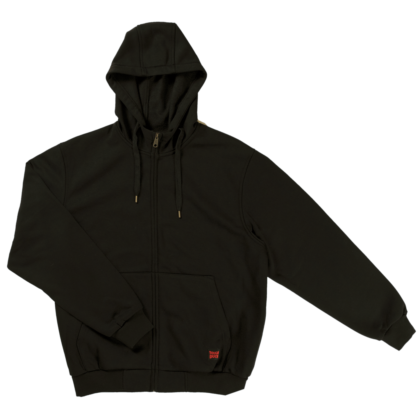 Tough Duck Zip Hoodie - WJ21 - Black