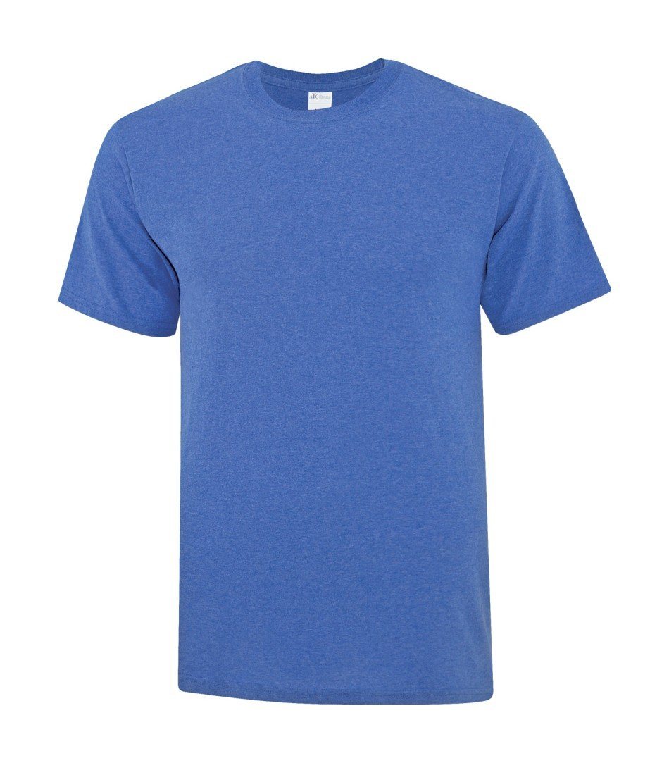 Basic T-Shirt: Men's Cut - ATC1000 - Heather Royal