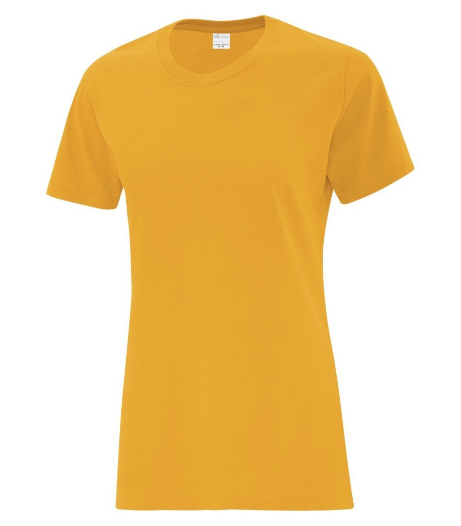 Basic T-Shirt: Women's Cut - ATC1000L - Gold