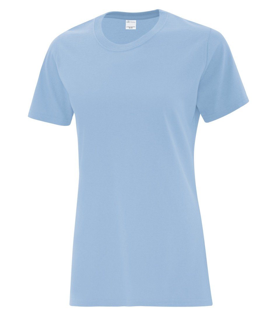 Basic T-Shirt: Women's Cut - ATC1000L - Light Blue