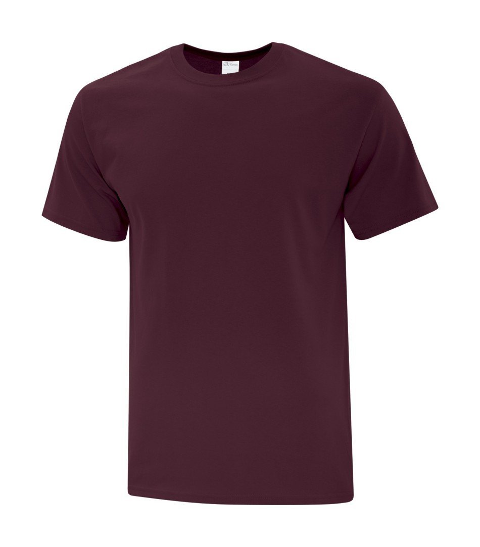 Basic T-Shirt: Men's Cut - ATC1000 - Maroon