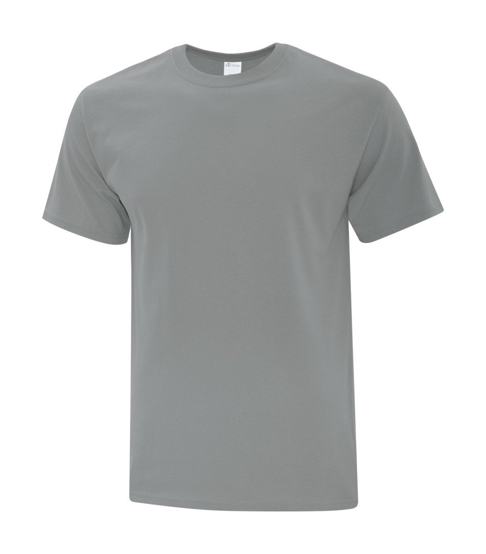 Basic T-Shirt: Men's Cut - ATC1000 - Medium Grey