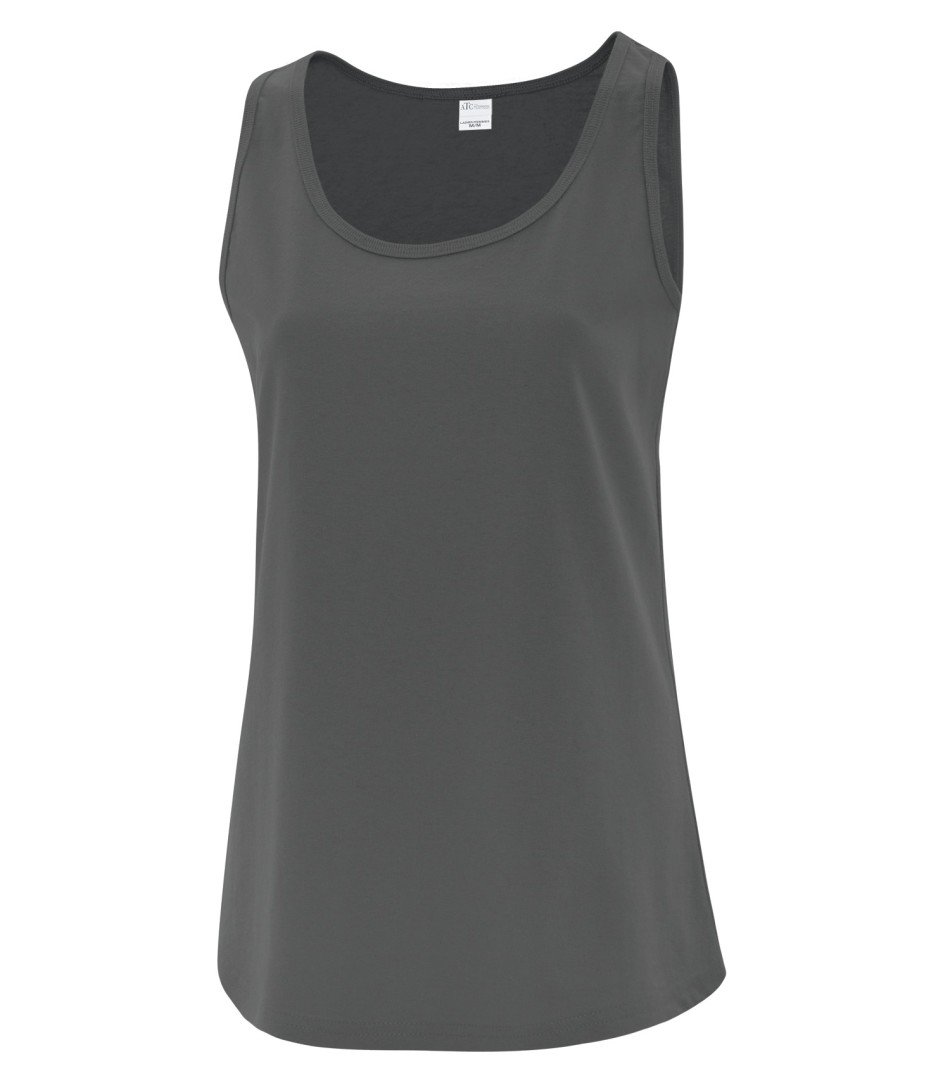 Basic Sleeveless Shirt: Women's Cut - ATC1004L - Charcoal
