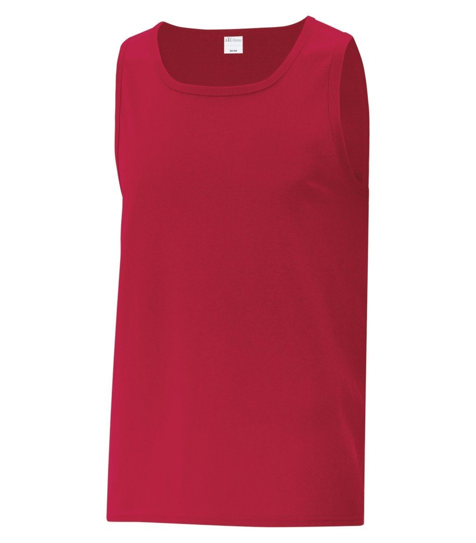 Basic Sleeveless Shirt: Men's Cut - ATC1004 - Red
