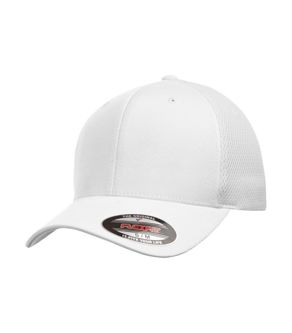 Premium Caps: Air Mesh Hats - ATC6533 - White/White