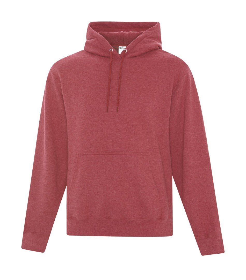 Basic Fleece Sweater - ATCF2500 - Heather Red