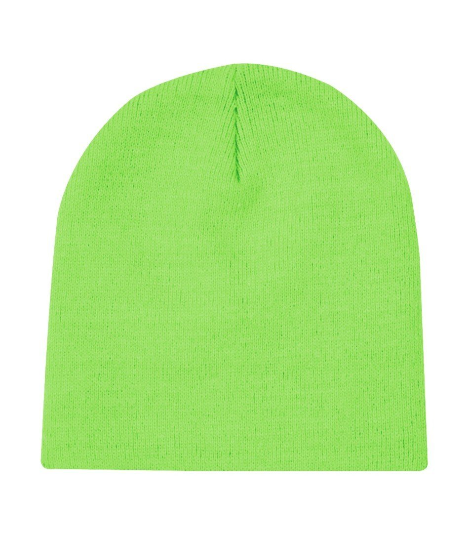 Winter Beanie - C105 - Neon Lime