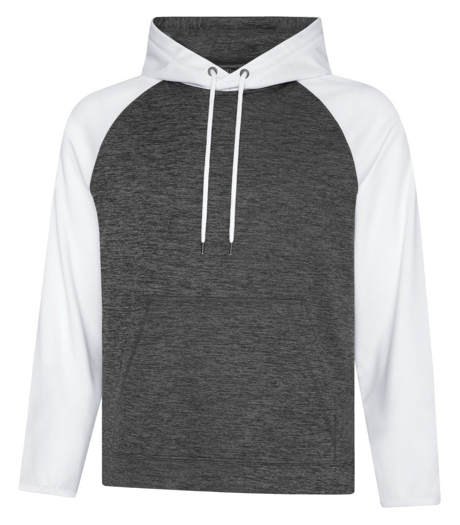 Performance Fleece Sweater: Heather Two Tone Pattern, Men's Cut
