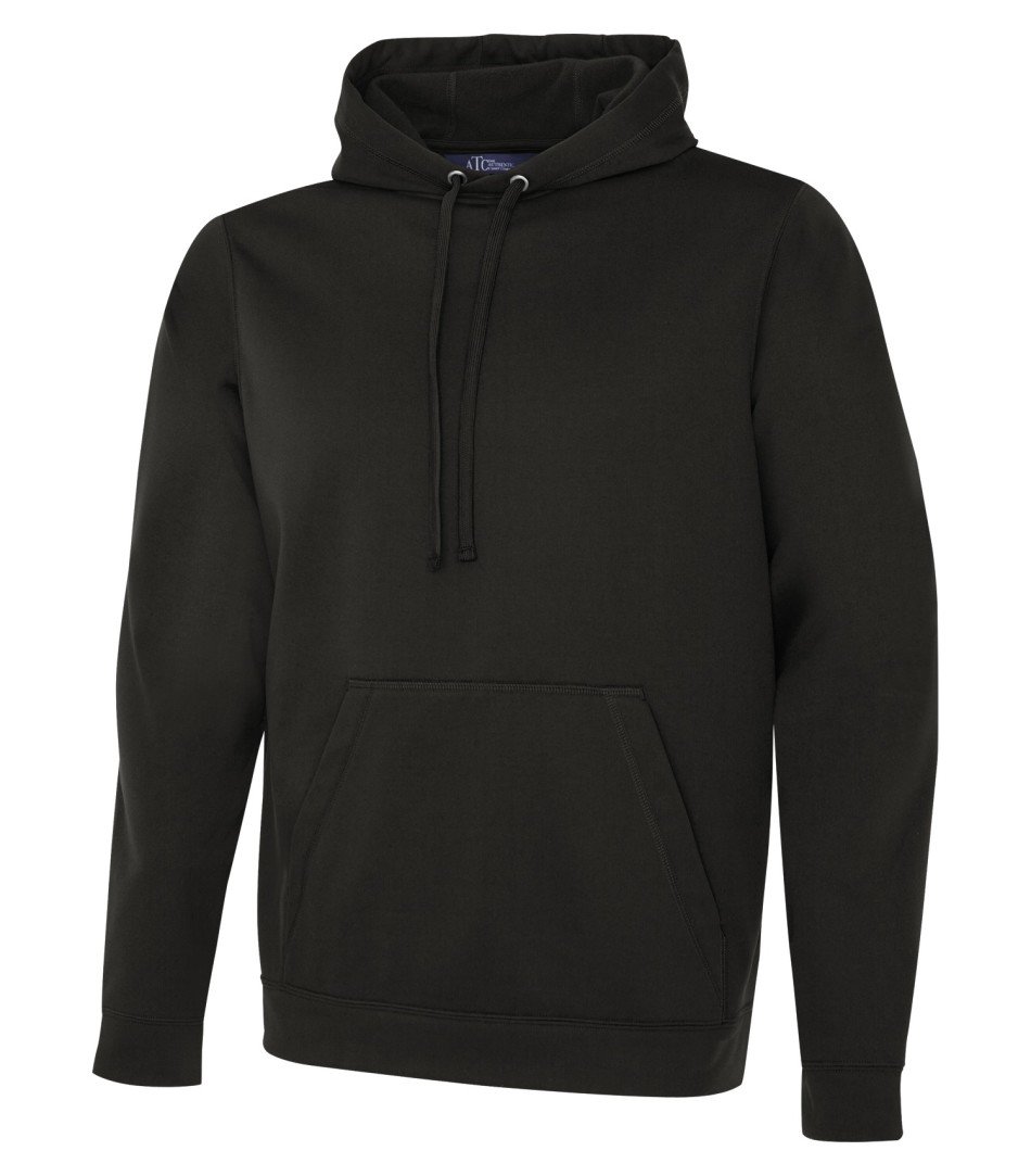 Performance Fleece Sweater: Men's Cut Basic Solid Colours - F2005 - Black