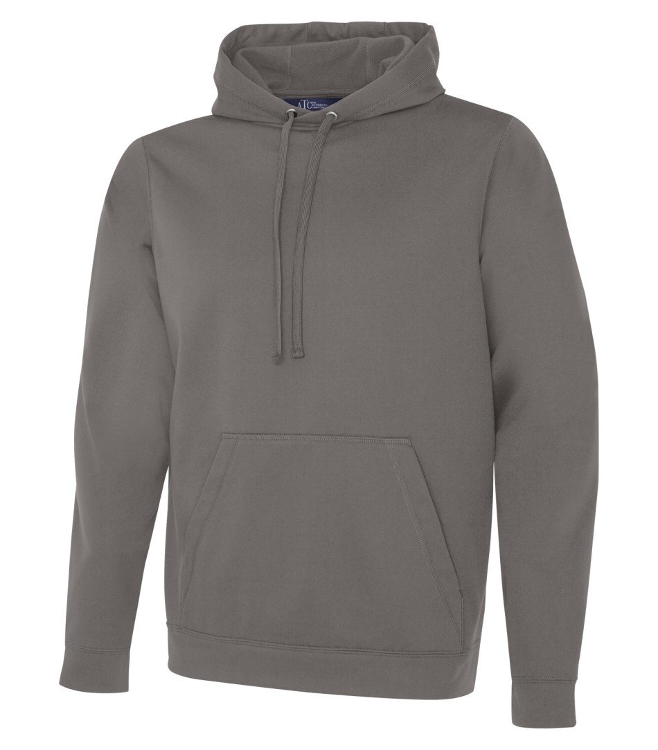 Performance Fleece Sweater: Men's Cut Basic Solid Colours - F2005 - Coal Grey