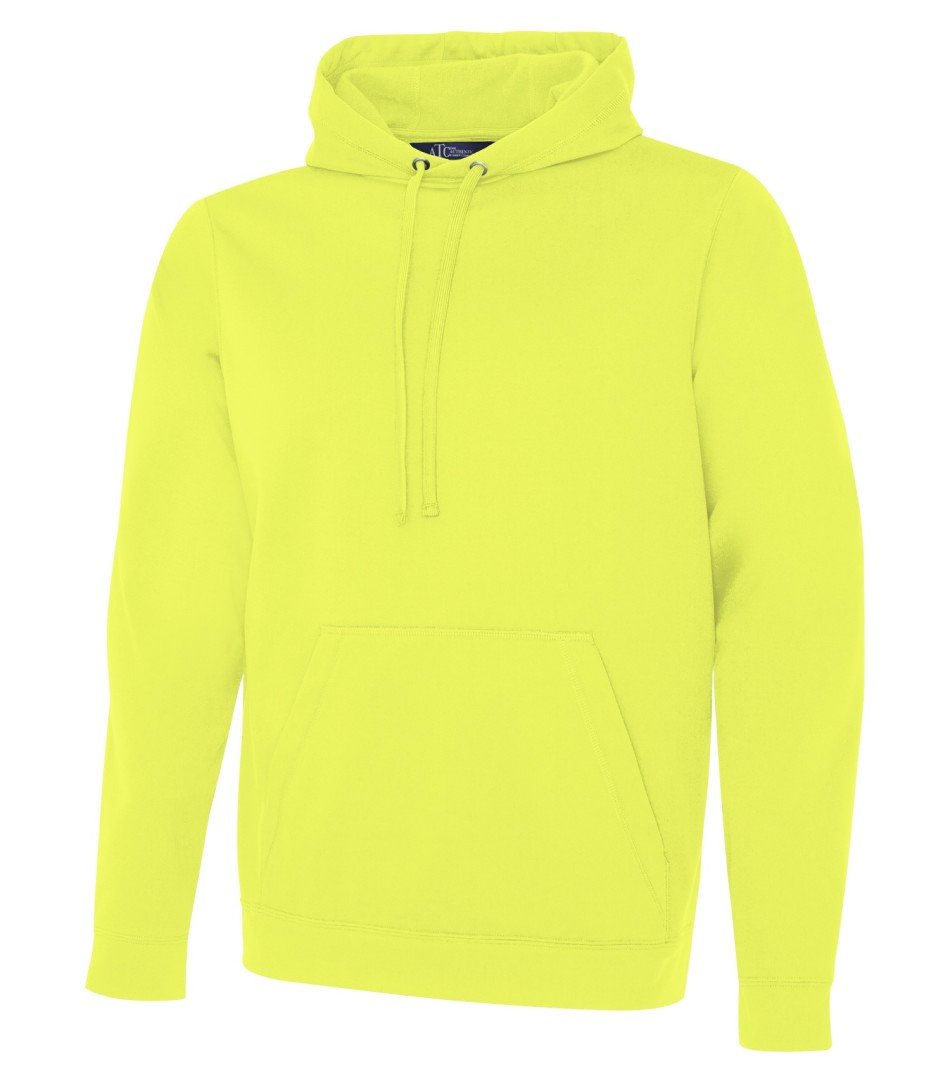 Performance Fleece Sweater: Men's Cut Basic Solid Colours - F2005 - Extreme Yellow