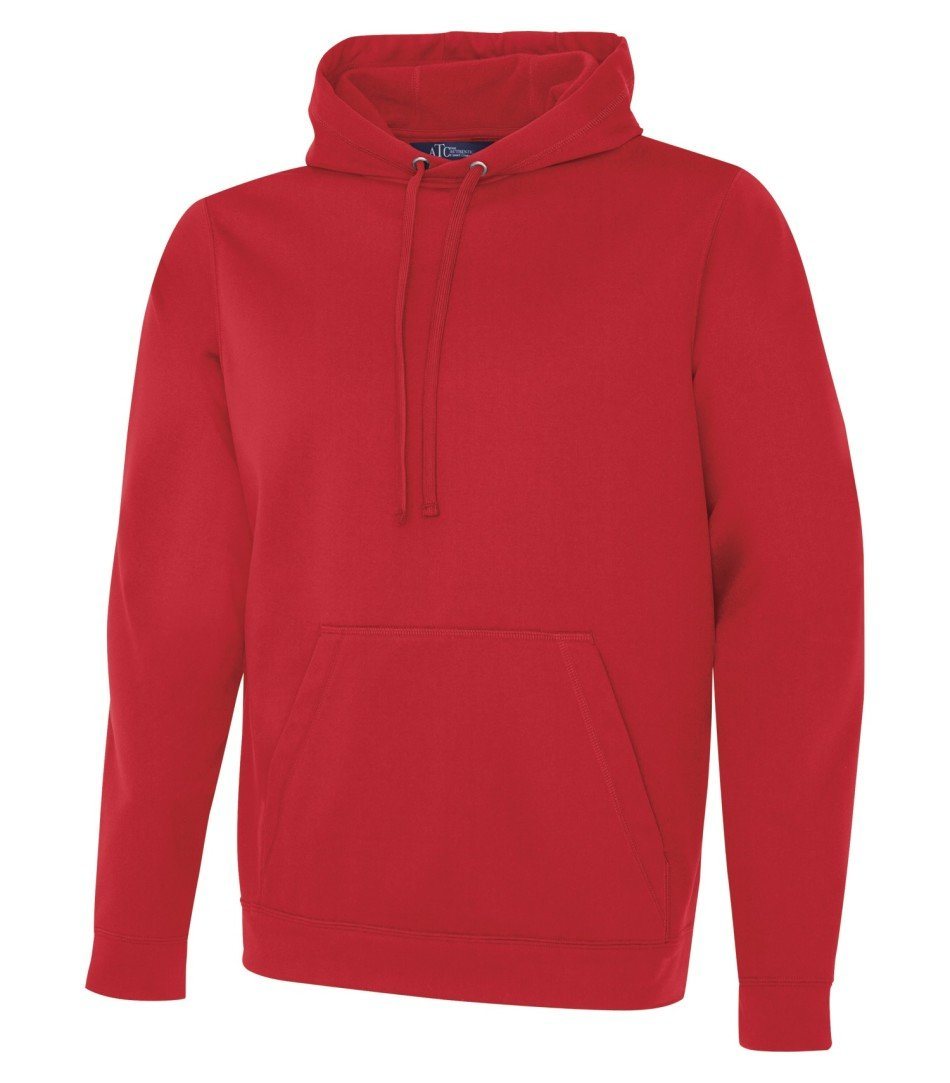Performance Fleece Sweater: Men's Cut Basic Solid Colours - F2005 - True Red