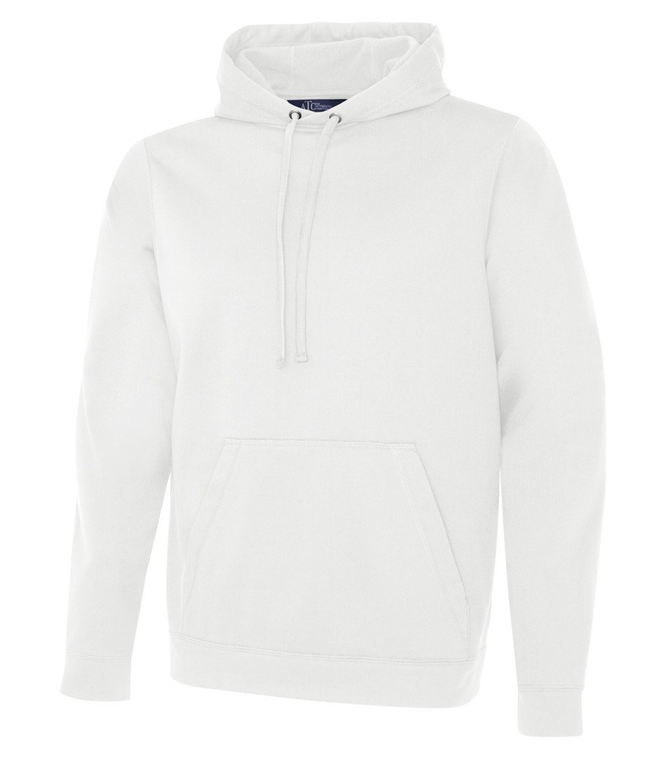 Performance Fleece Sweater: Men's Cut Basic Solid Colours - F2005 - White