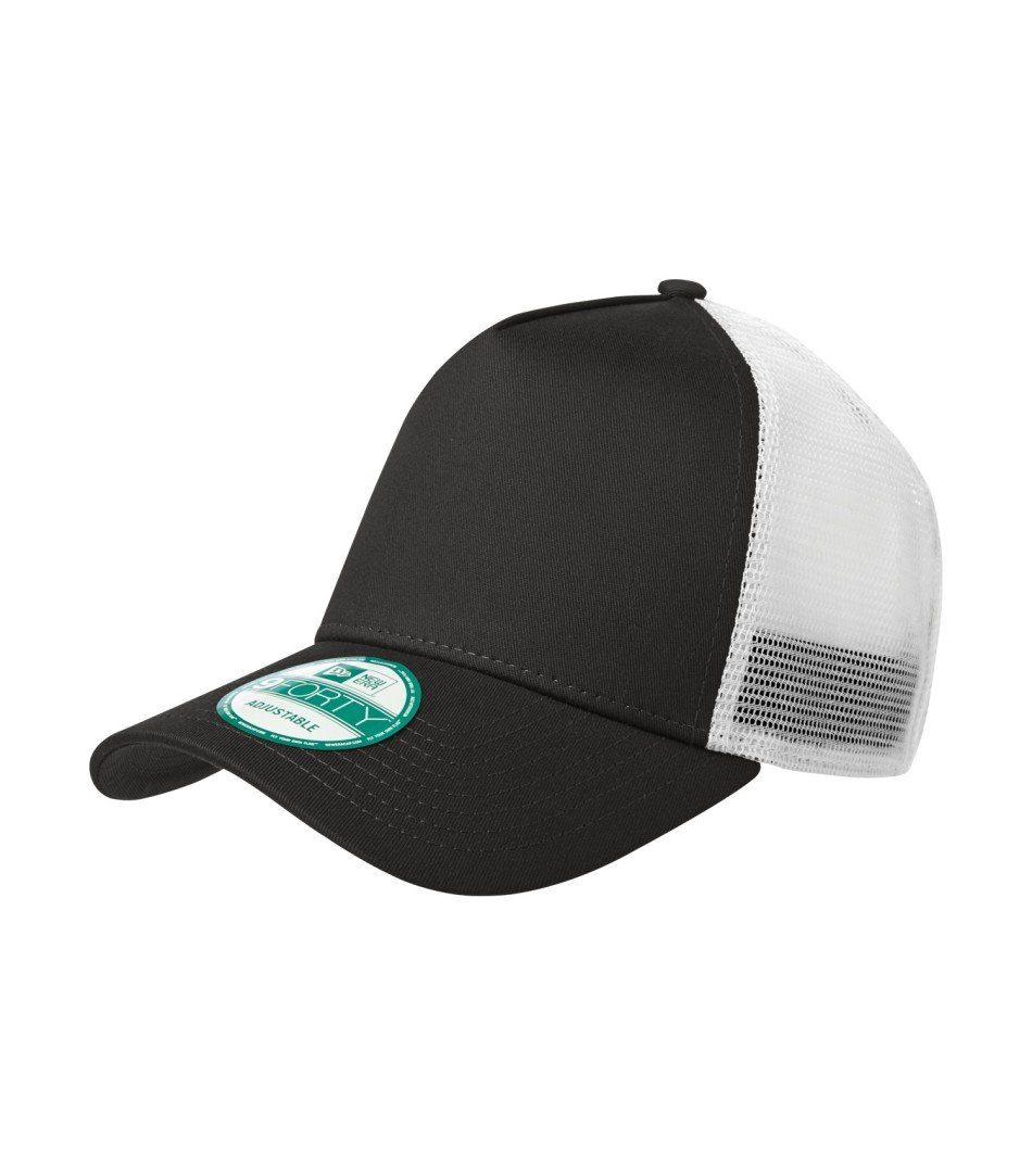 New Era Caps: Trucker Mesh - NE205 - Black/White