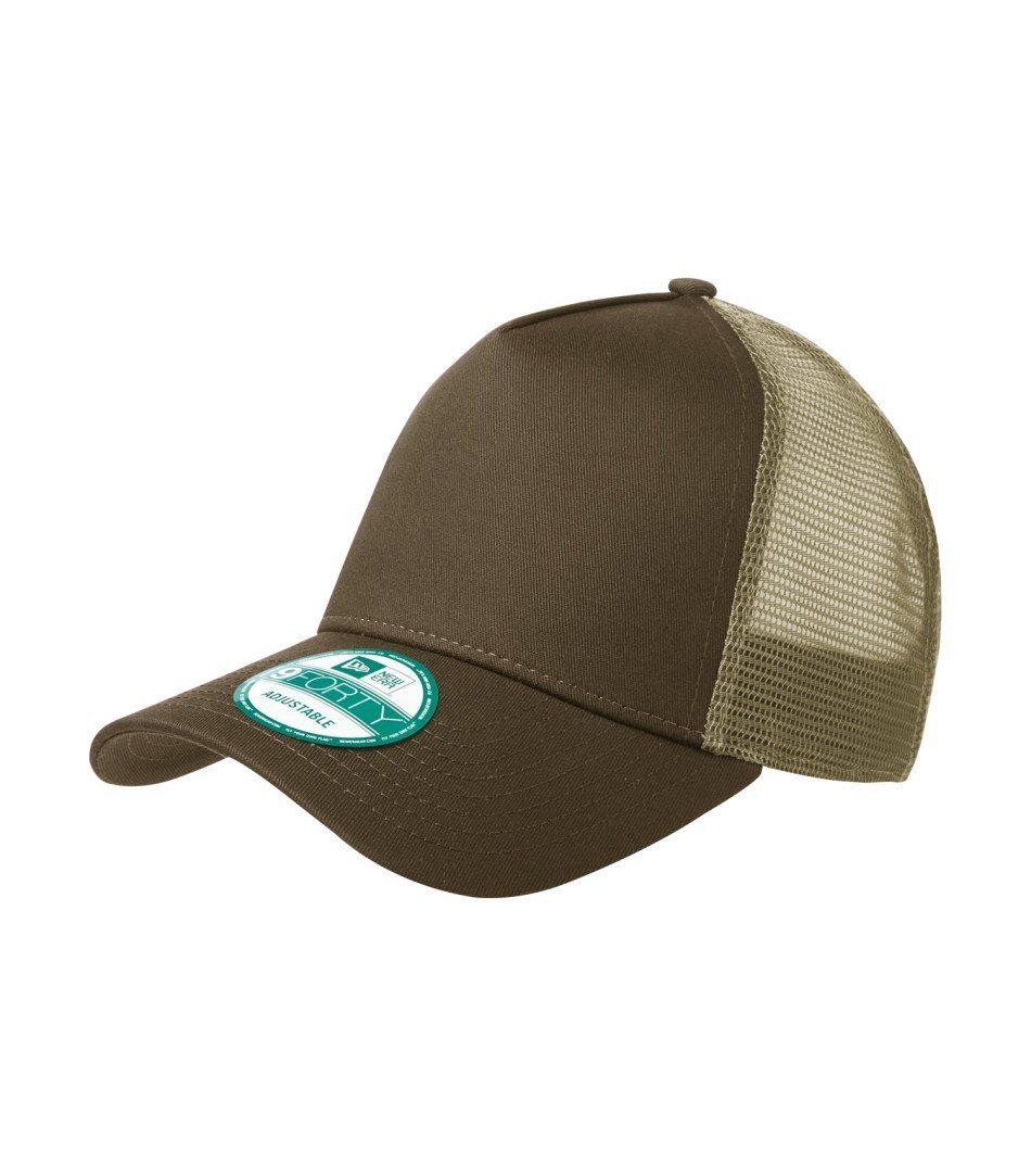 New Era Caps: Trucker Mesh - NE205 - Chocolate/Khaki