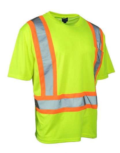 Forcefield - Safety T-Shirt - 022-CBECSALY - Lime