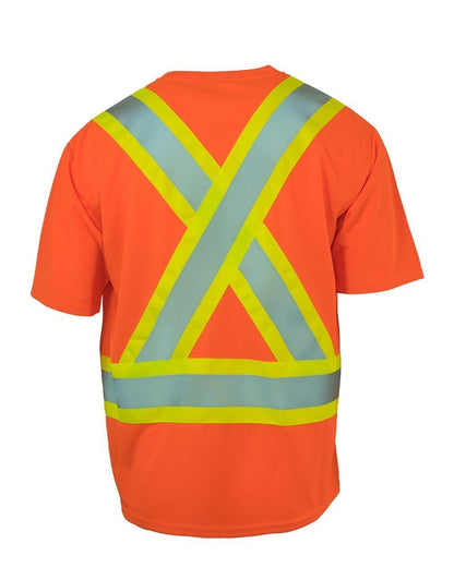Forcefield - Safety T-Shirt - 022-CBECSA - Orange - back
