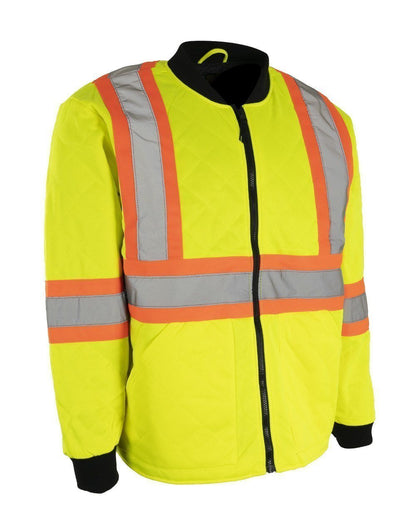 Forcefield - Insulated Safety Freezer Jacket - 024-FJQLY - Lime