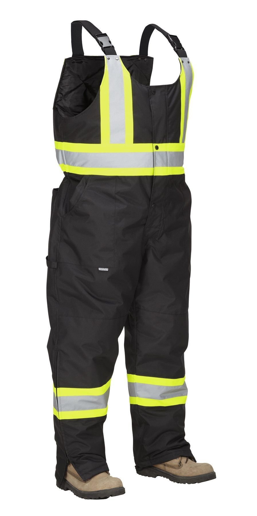 Forcefield - Deluxe Safety Bib Overall - 024-EN835RBK - Black