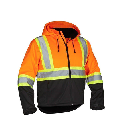 Forcefield - Safety Softshell Jacket - 023-EN148OR - Orange