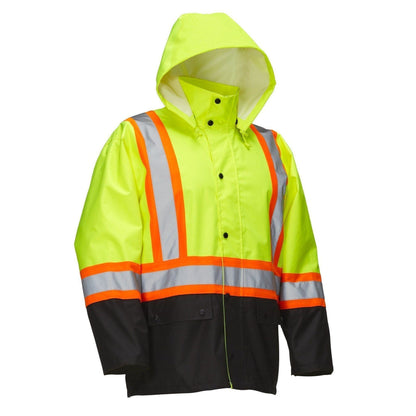 Forcefield - Safety Rain Jacket - 023-HVRJLYT - Lime
