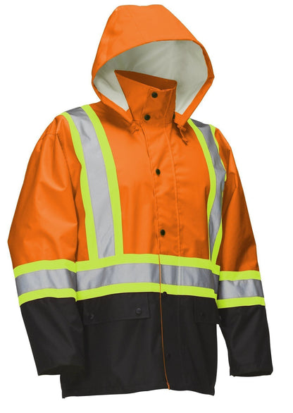 Forcefield - Safety Rain Jacket - 023-HVRJORT - Orange