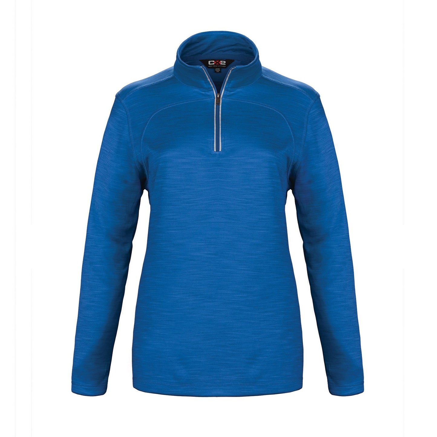 Canada Sportswear  - Lightweight Zip Sweater: Women's Cut Quarter Zip - L00876 - Cobalt Blue