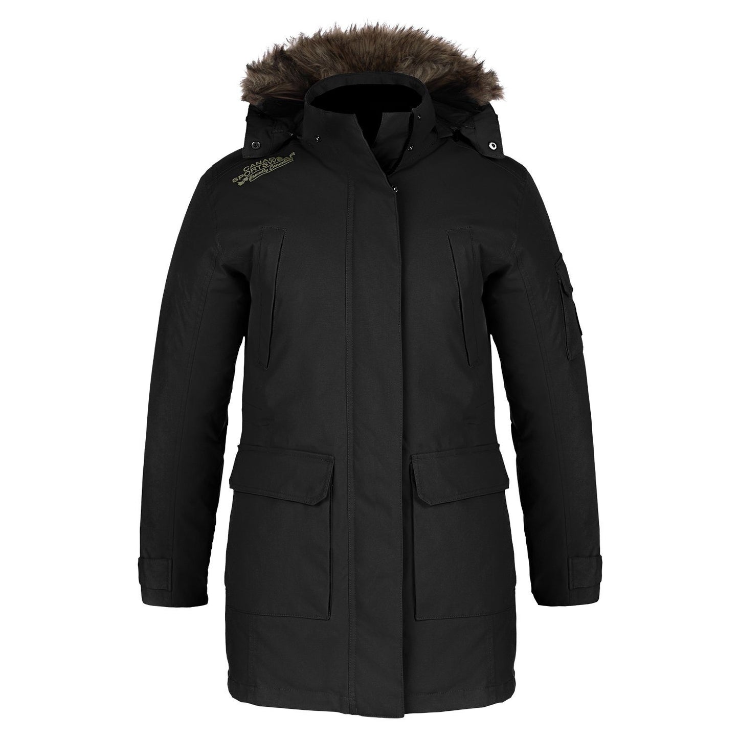 Canada Sportswear  - Ultimate Cold Weather Parka: Women's Cut - L06101 - Black