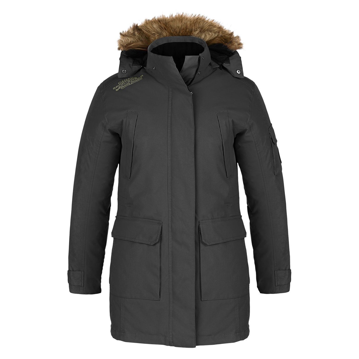 Canada Sportswear  - Ultimate Cold Weather Parka: Women's Cut - L06101 - Gunmetal