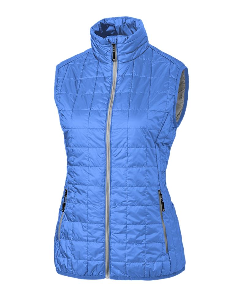 Cutter and Buck Rainier Vest (Women's Cut) - LCO00008 - Blue Melange