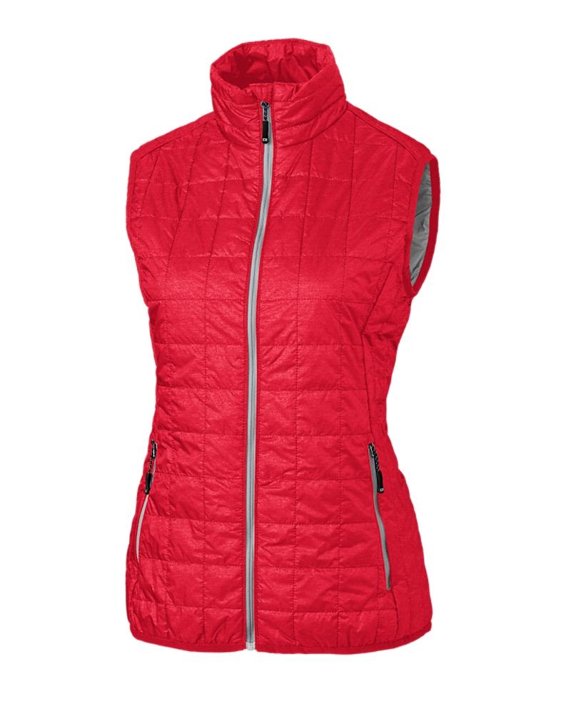Cutter and Buck Rainier Vest (Women's Cut) - LCO00008 - Red