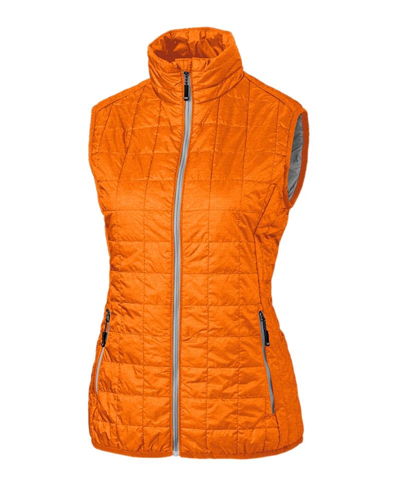 Cutter and Buck Rainier Vest (Women's Cut) - LCO00008 - Satsuma