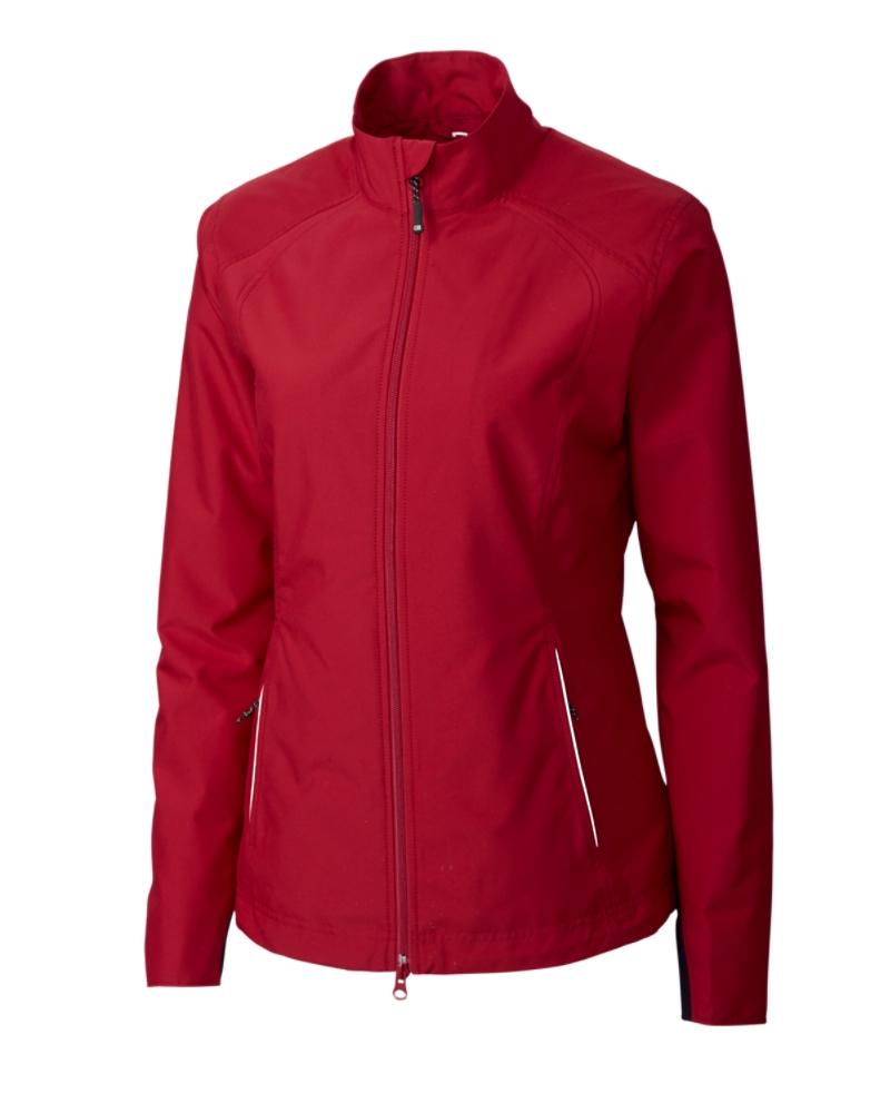 LCO01211 - Cutter and Buck ladies -Cardinal Red - Beacon full zip jacket
