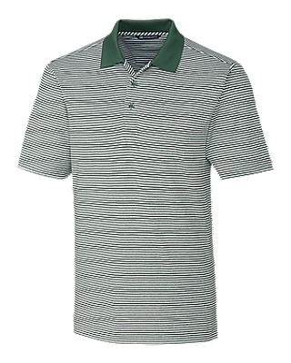 Cutter and Buck Forge Tonal Stripe Polo - MCK00113 - Hunter