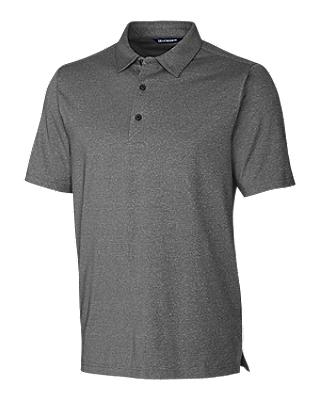 Cutter and Buck Forge Heather Polo - MCK01050 - Charcoal Heather