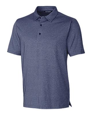 Cutter and Buck Forge Heather Polo - MCK01050 - Indigo Heather