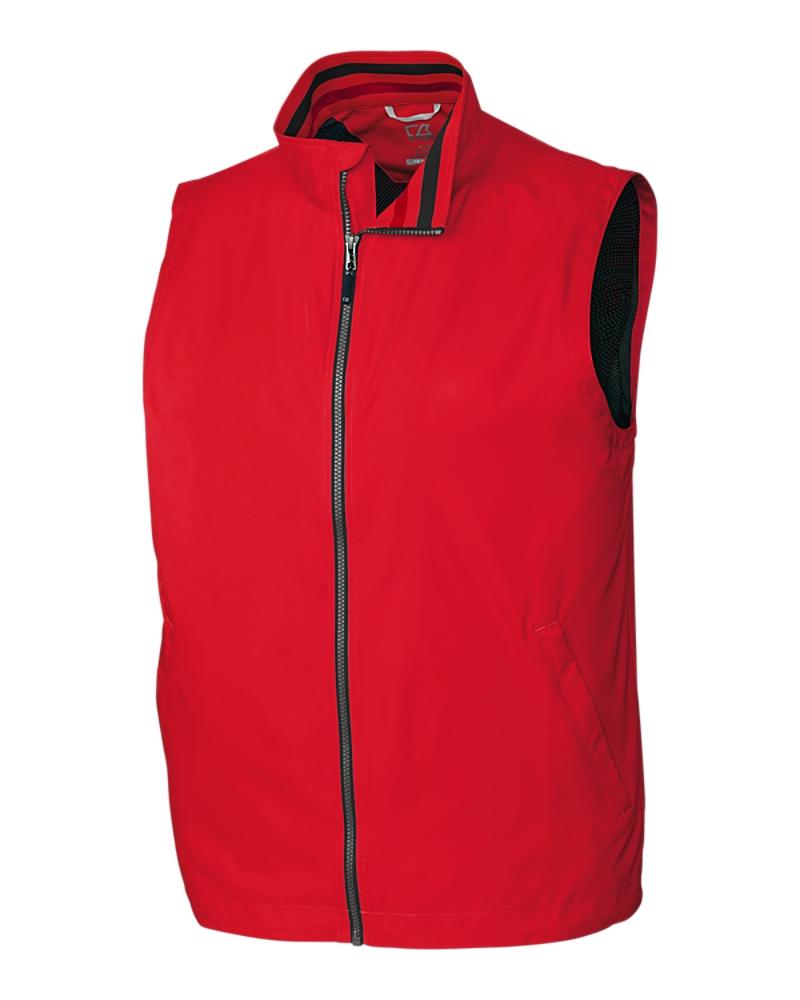 Cutter and Buck Nine Iron Vest - MCO00010 - Red