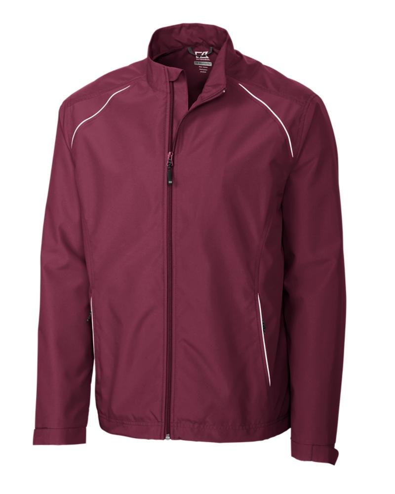 Cutter and Buck Beacon Full-Zip Jacket - MCO00923 - Bordeaux