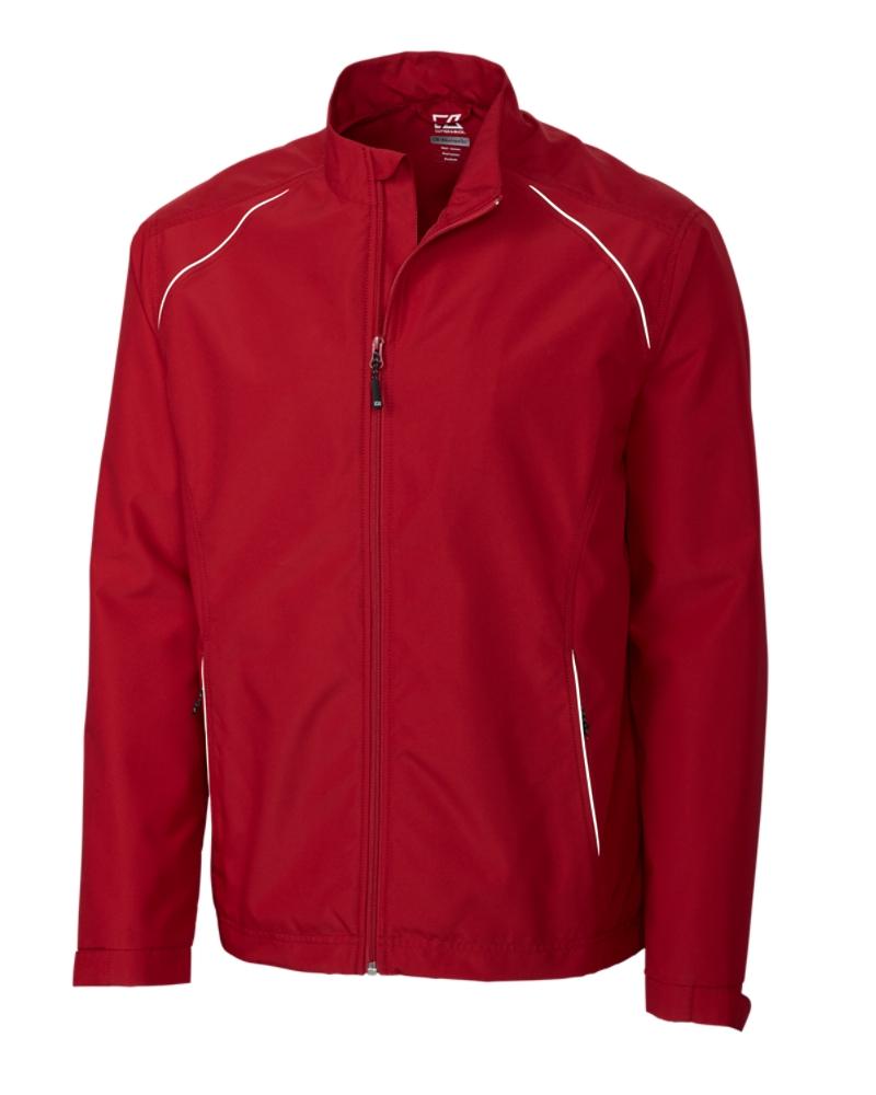 Cutter and Buck Beacon Full-Zip Jacket - MCO00923 - Cardinal Red